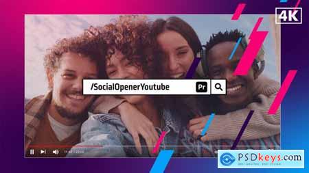 Social Opener Youtube for Premiere Pro 45848118