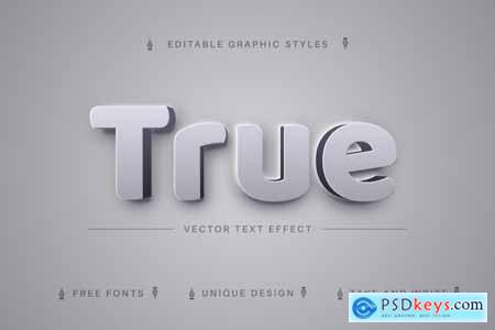 Shadow Stone - Editable Text Effect, Font Style