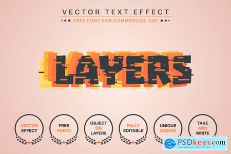 Pumpkin Layers - Editable Text Effect, Font Style