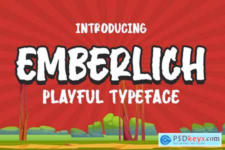 Emberlich - Playful Typeface