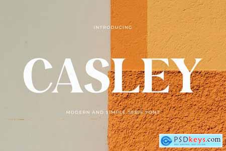Casley - Modern Serif Font
