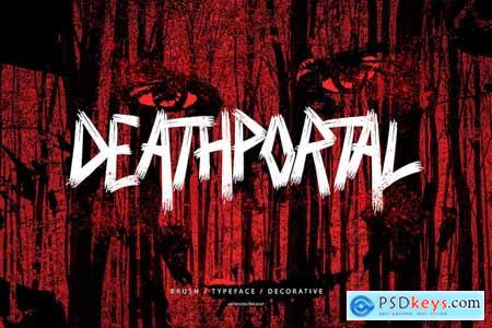 Deathportal - Decorative Font