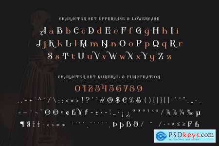 BIFASER  Victorian Font