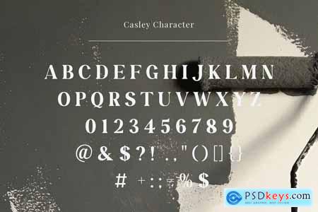 Casley - Modern Serif Font