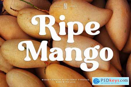 Ripe Mango - Retro Display