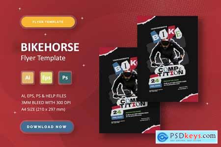 Bikehorse - Flyer Template