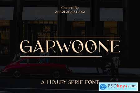 Garwoone Luxury Serif Font