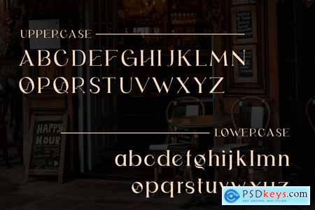 Garwoone Luxury Serif Font