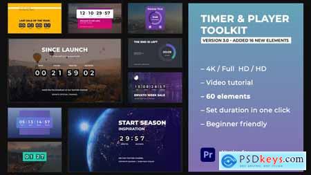 Timer & Player Toolkit Premiere Pro 29437502