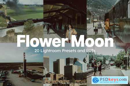 20 Flower Moon Lightroom Presets and LUTs