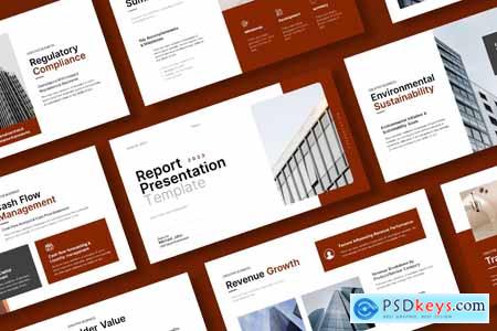 Annual Report PowerPoint Presentation Template