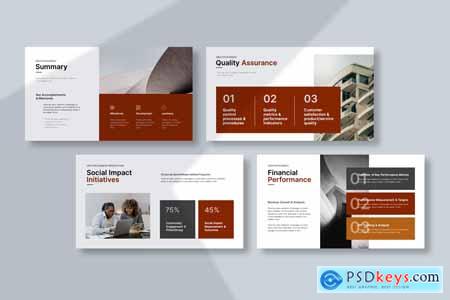 Annual Report PowerPoint Presentation Template