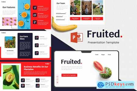 Fruited - Fresh Food PowerPoint Template