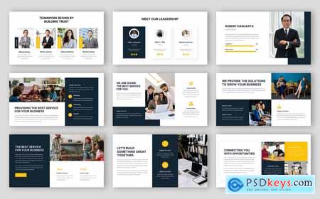 Corbuzer - Business PowerPoint Template