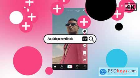 Social Opener TikTok for Premiere Pro 45914384