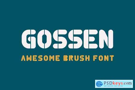 Gossen - Modern Sans Serif