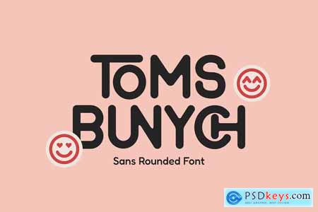 Toms Bunich - Rounded Font