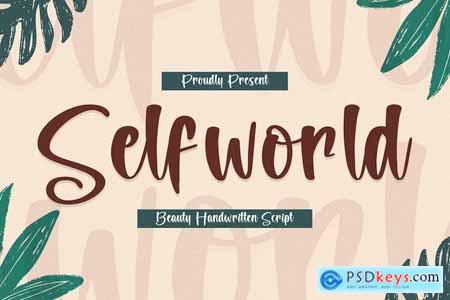 Selfworld Handwritten Font