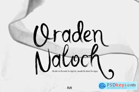 Oraden Naloch - Brush Script