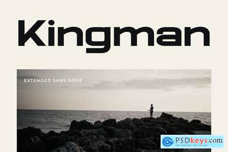 Kingman - Extended Sans Serif