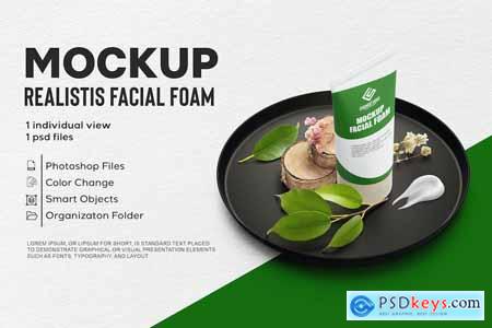 Cosmetic Cream Tube Mockup