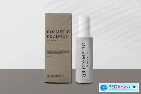 Cosmetic Packaging Mockup