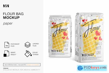 Flour Bag Mockup