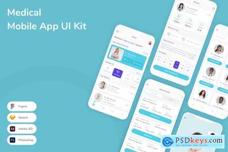 Medical Mobile App UI Kit