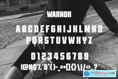 Warnok - Masculine Sans Serif