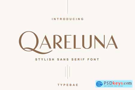 Qareluna Stylish Sans Serif Font
