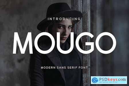 Mougo - Modern Sans Serif Font