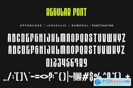 Jopersag - Sport Font