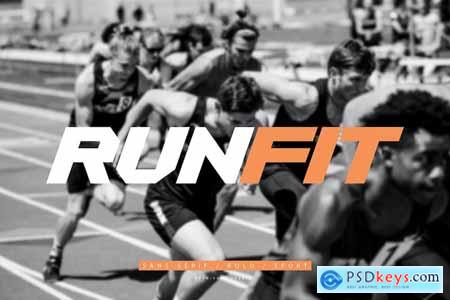 Runfit - Sans Serif Font