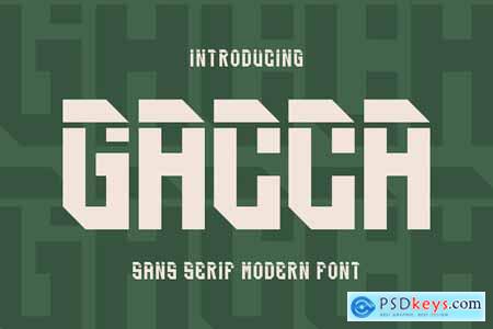 Gacca - Modern Sans Serif