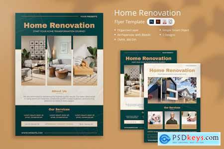 Dileka - Home Renovation Flyer