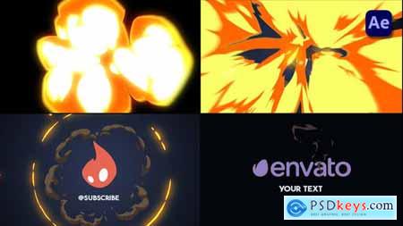 Logo Opener - 2D Cartoon Explosion [After Effects] 46521838