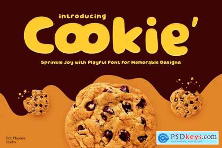 Cookie - Fun Round Sans Serif Typeface