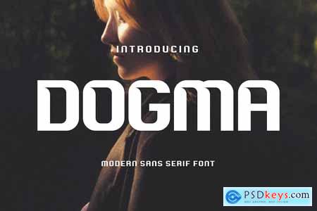 Dogma - Modern Sans Serif Font