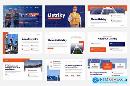 Listriky - Renewable Energy Powerpoint Template