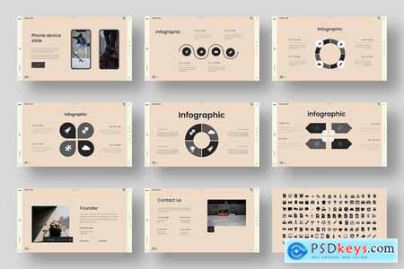 Saven  Business PowerPoint Template