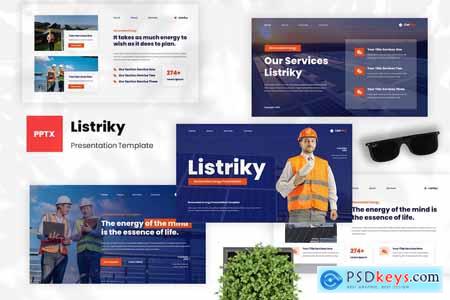 Listriky - Renewable Energy Powerpoint Template