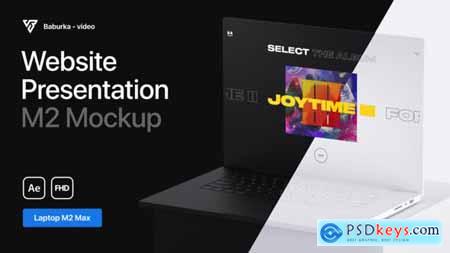 Website Presentation Laptop Mockup 45918522