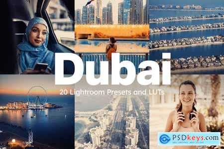 20 Dubai Lightroom Presets and LUTs