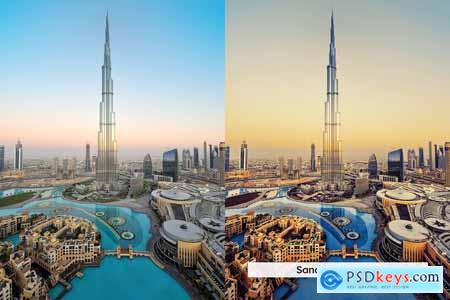 20 Dubai Lightroom Presets and LUTs