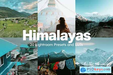 20 Himalayas Lightroom Presets and LUTs