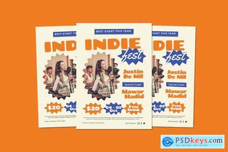 Indie Fest Flyers