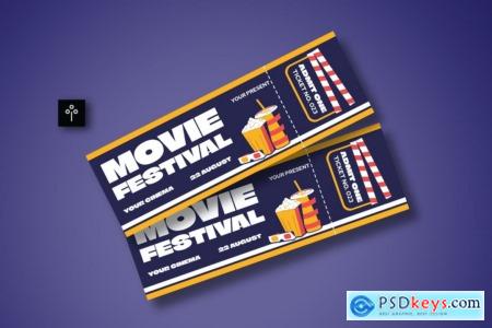 Retro Movie Festival Ticket 002