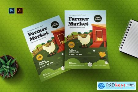 Farmer Market - Poster Template