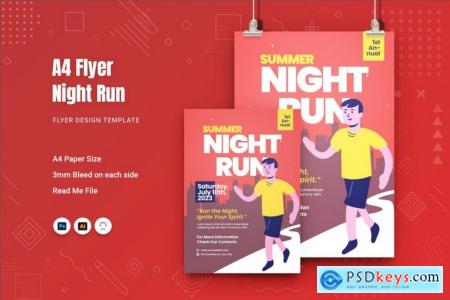 Night Run Flyer