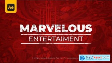 Marvelous Logo Intro Logo Reveal 46013040